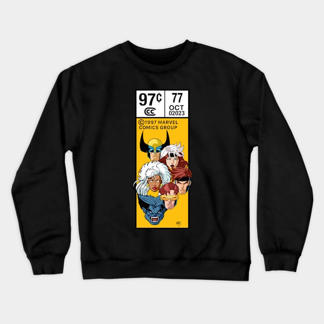 Corner Box Crewneck Sweatshirt by artoflucas